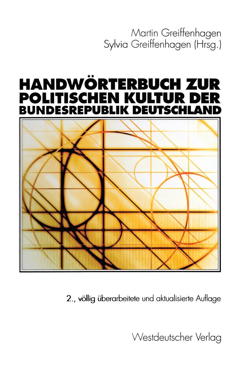 Vorderes Coverbild Handwörterbuch zur politischen Kultur der Bundesrepublik Deutschland