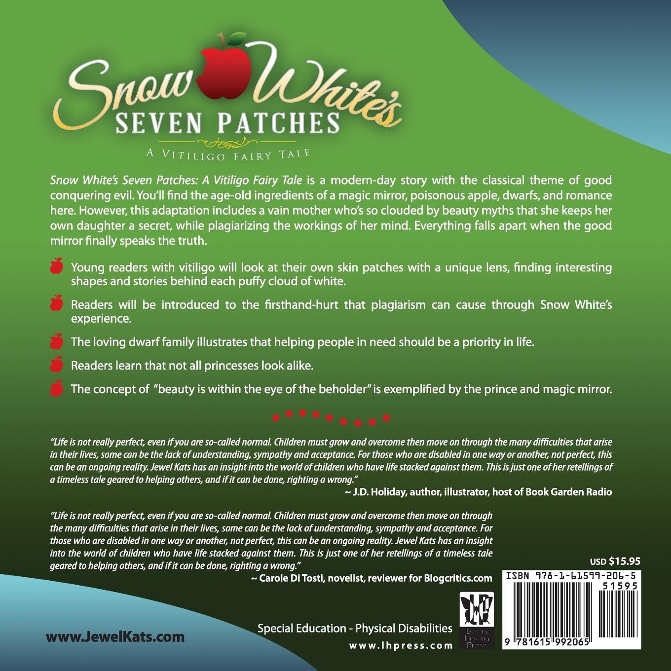 Rückseitencover Snow White's Seven Patches