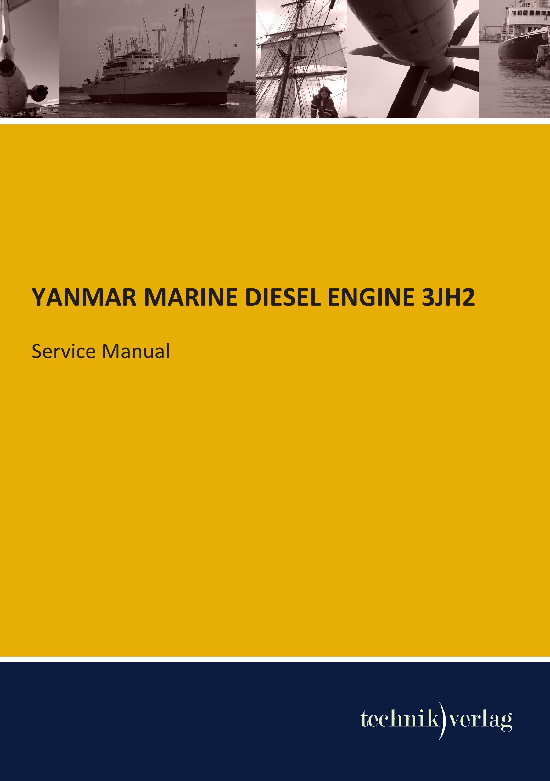 Vorderes Coverbild YANMAR MARINE DIESEL ENGINE 3JH2