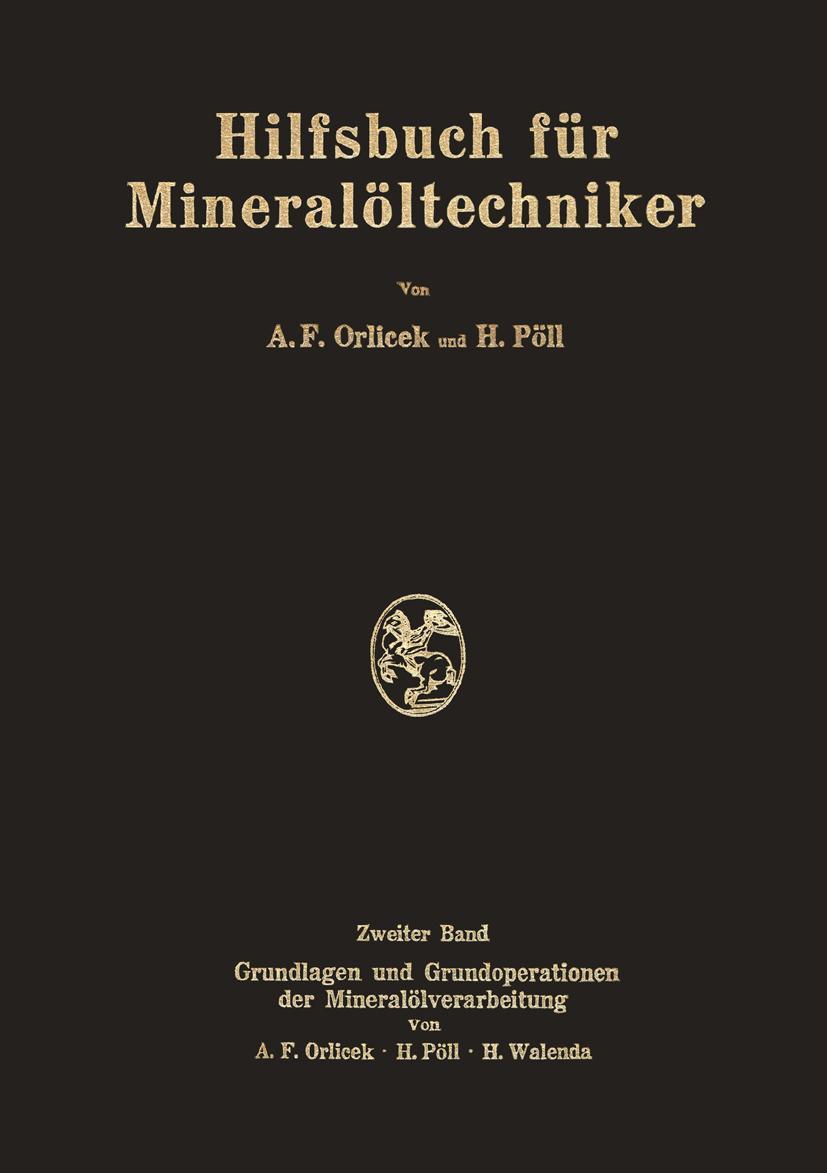 Vorderes Coverbild Hilfsbuch für Mineralöltechniker