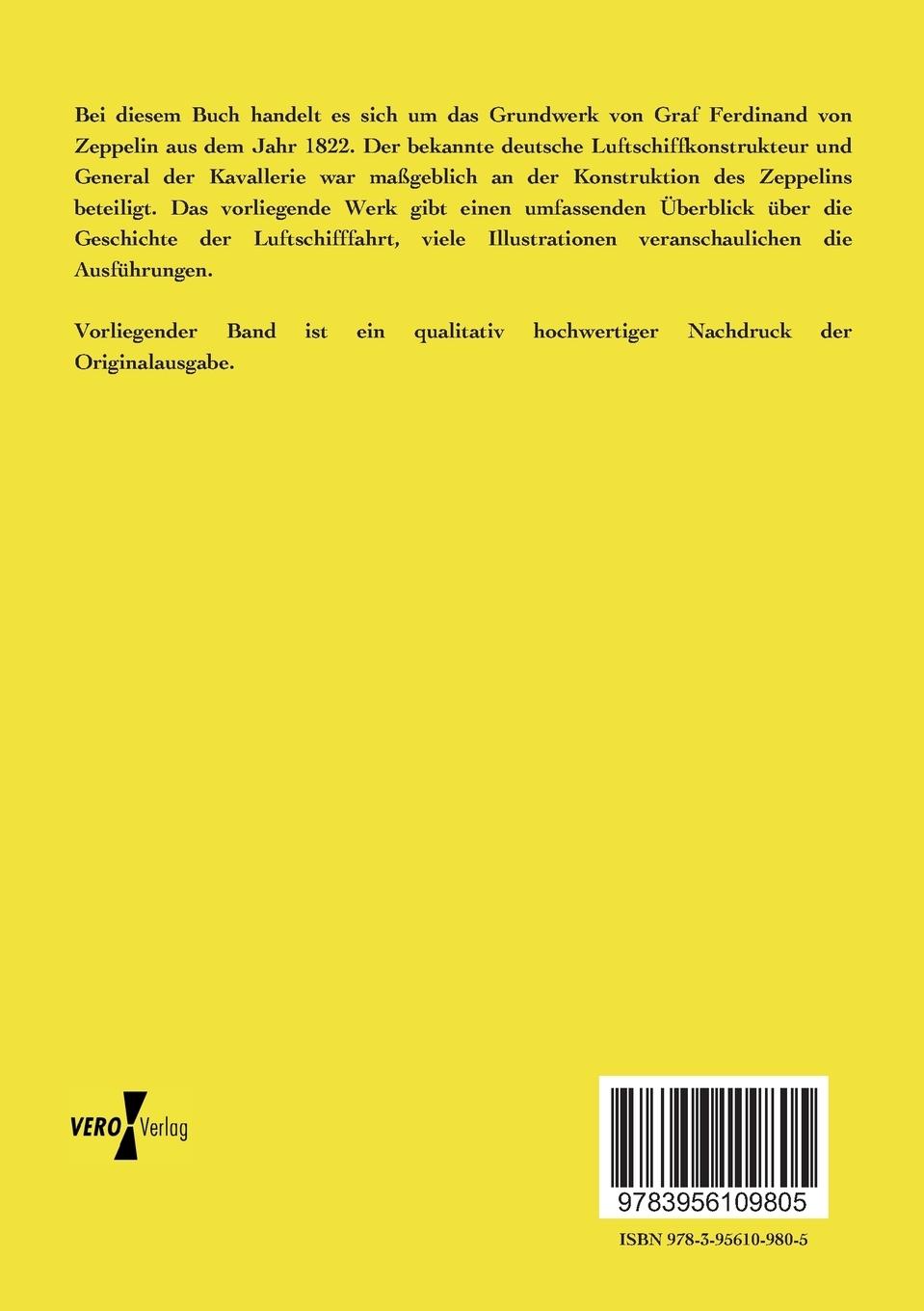 Rückseitencover Die Luftschiffahrt