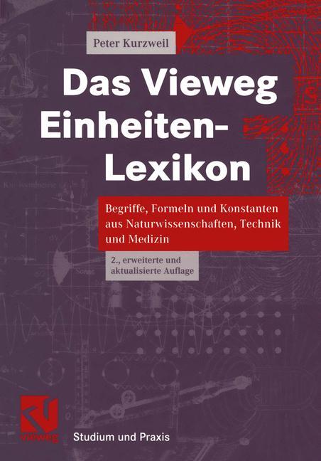 Vorderes Coverbild Das Vieweg Einheiten-Lexikon