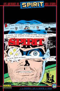 Vorderes Coverbild Los archivos de The Spirit 20