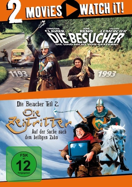 Vorderes Coverbild Die Besucher & Die Zeitritter