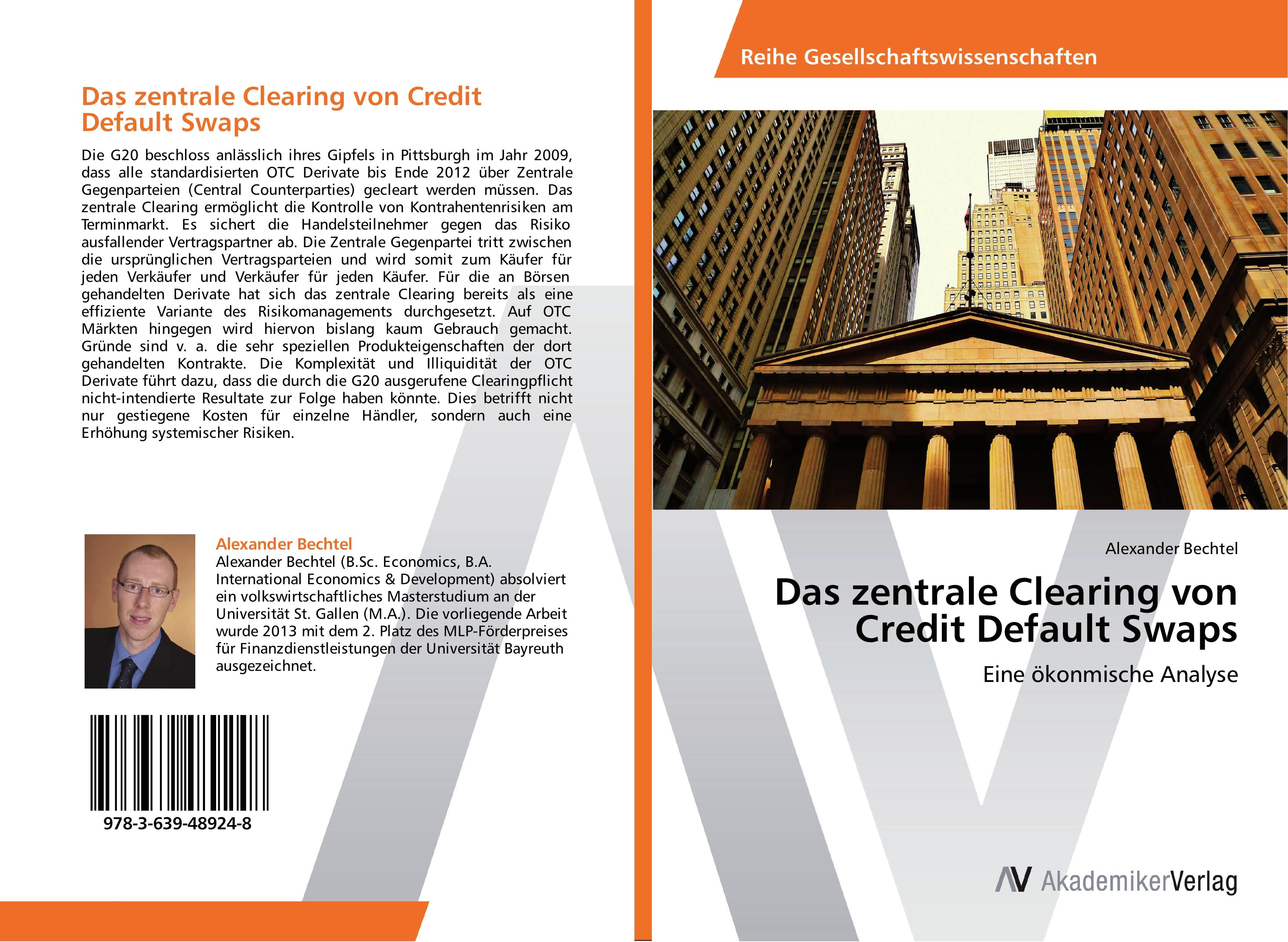 Vorderes Coverbild Das zentrale Clearing von Credit Default Swaps