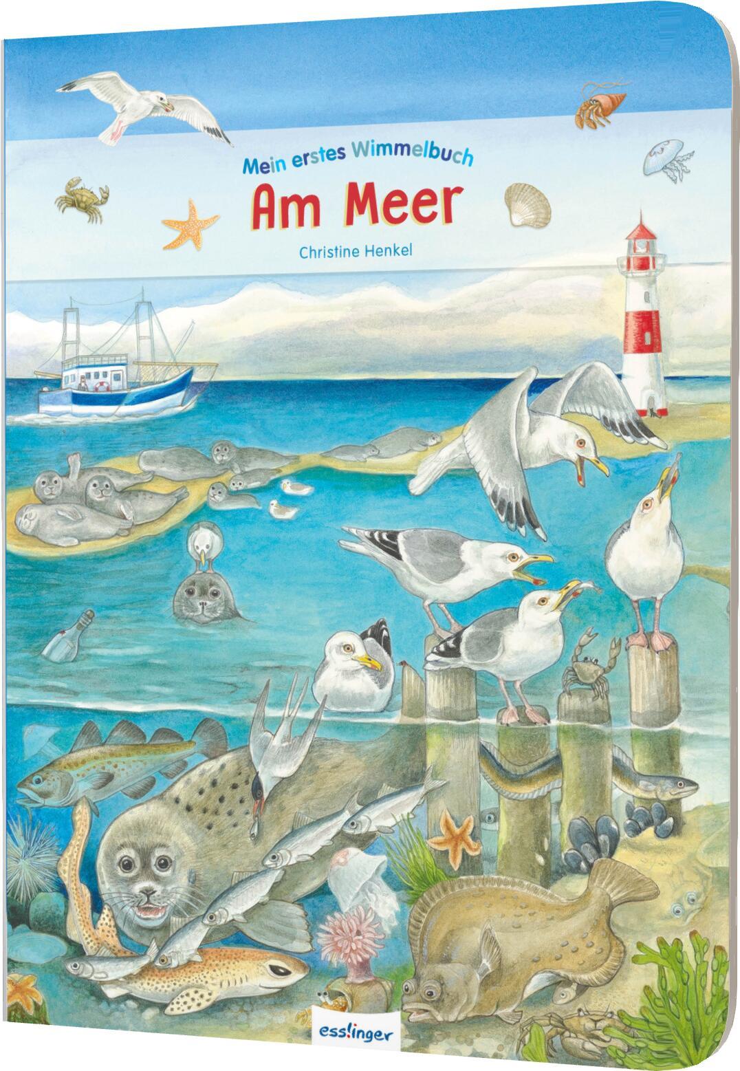 Vorderes Coverbild Mein erstes Wimmelbuch - Am Meer