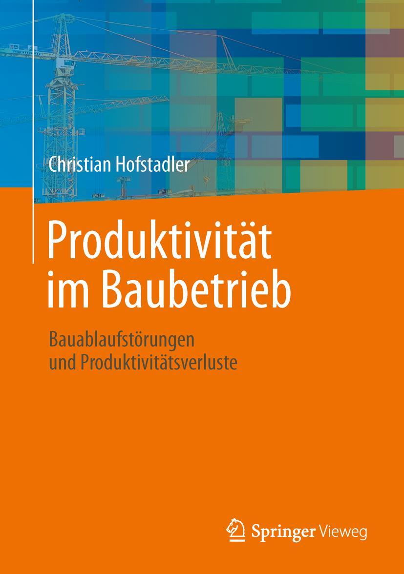 Vorderes Coverbild Produktivität im Baubetrieb