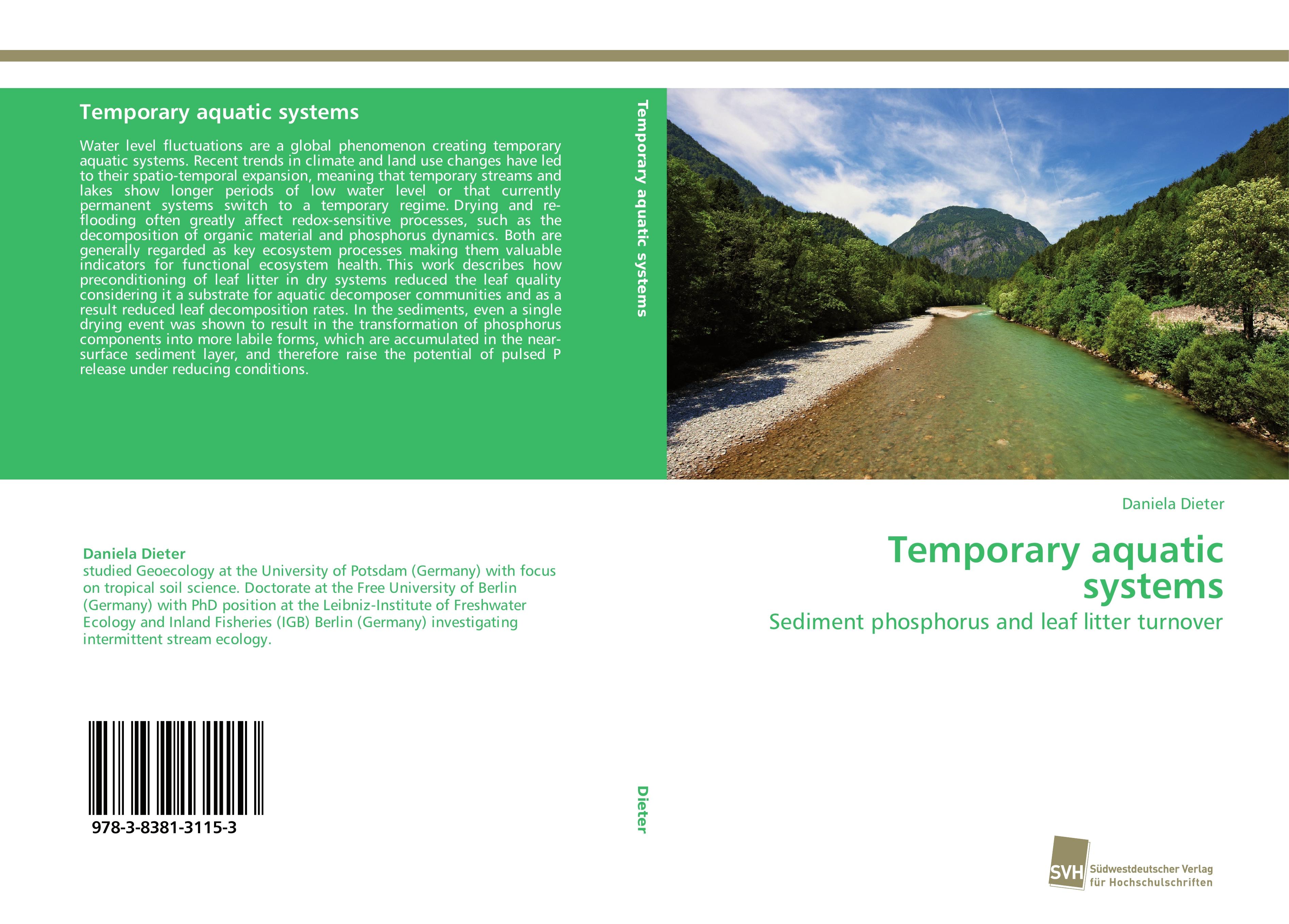 Vorderes Coverbild Temporary aquatic systems