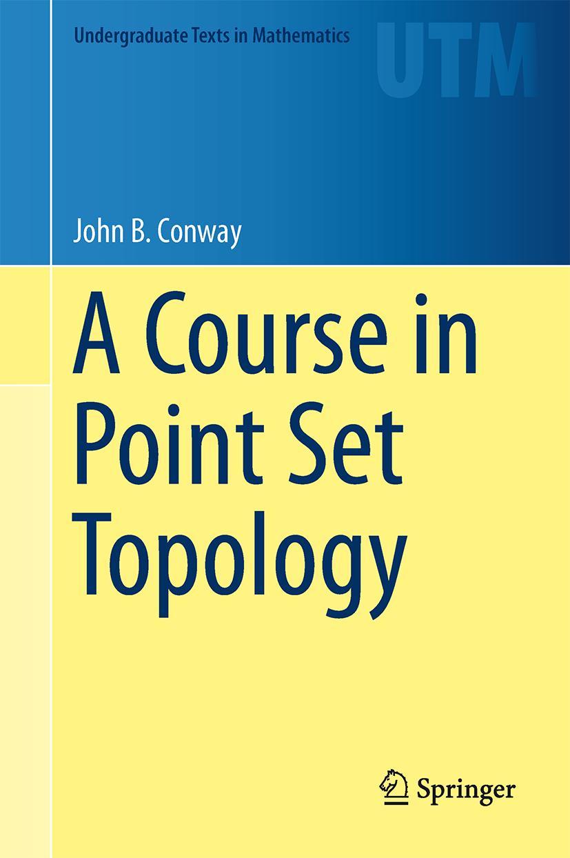 Vorderes Coverbild A Course in Point Set Topology