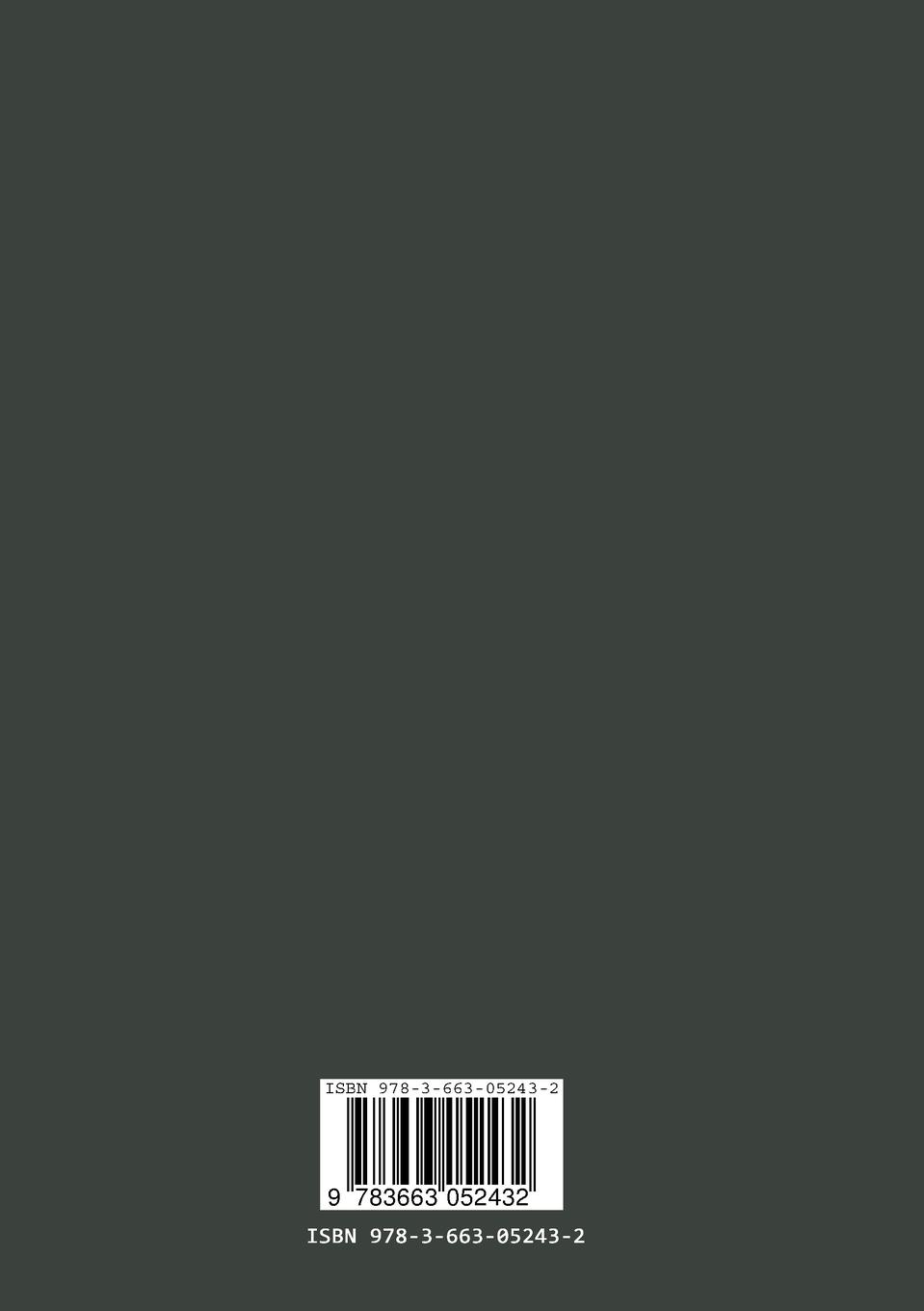 Rückseitencover Muster des Lebendigen