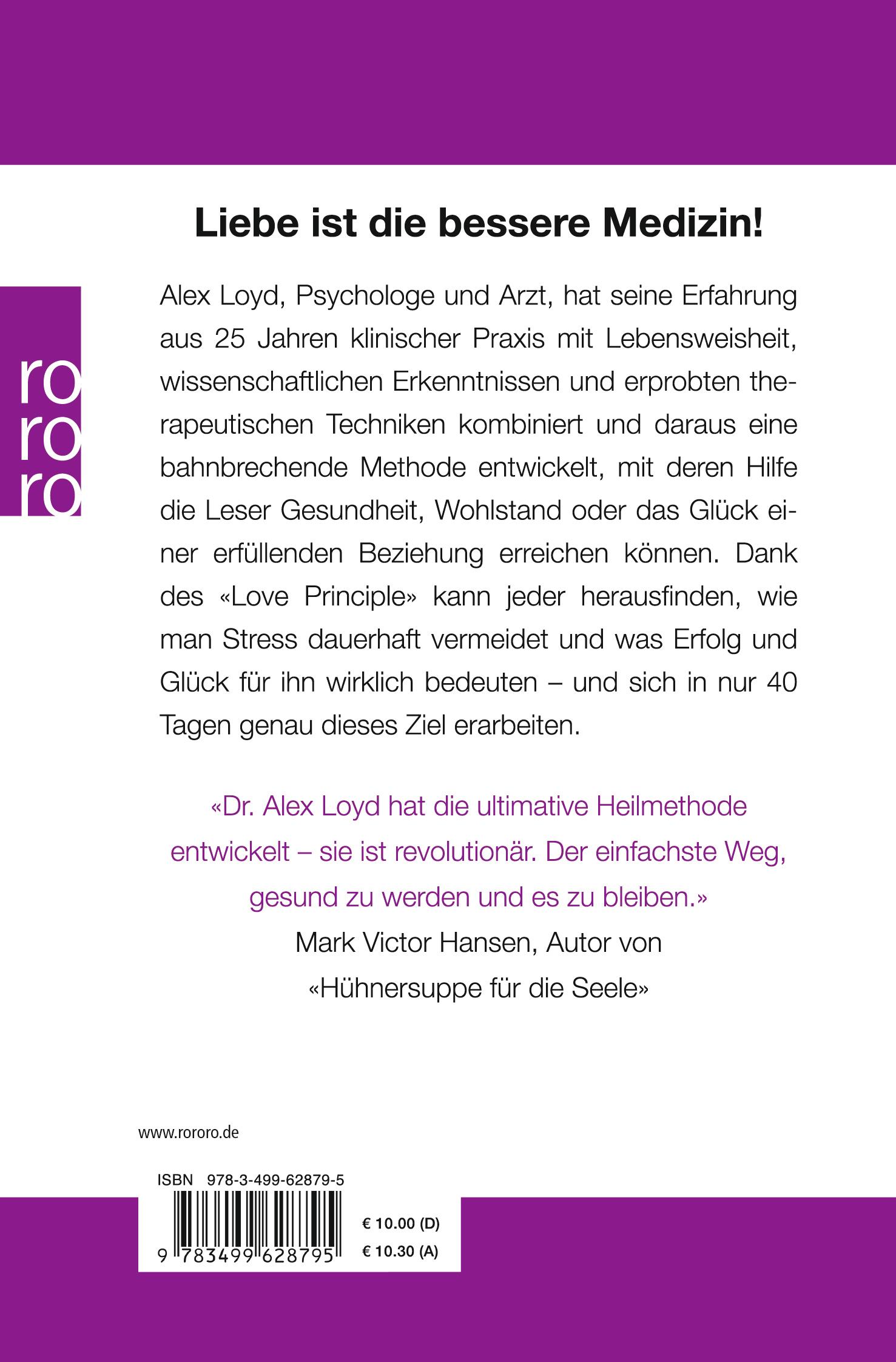 Rückseitencover Das Love Principle