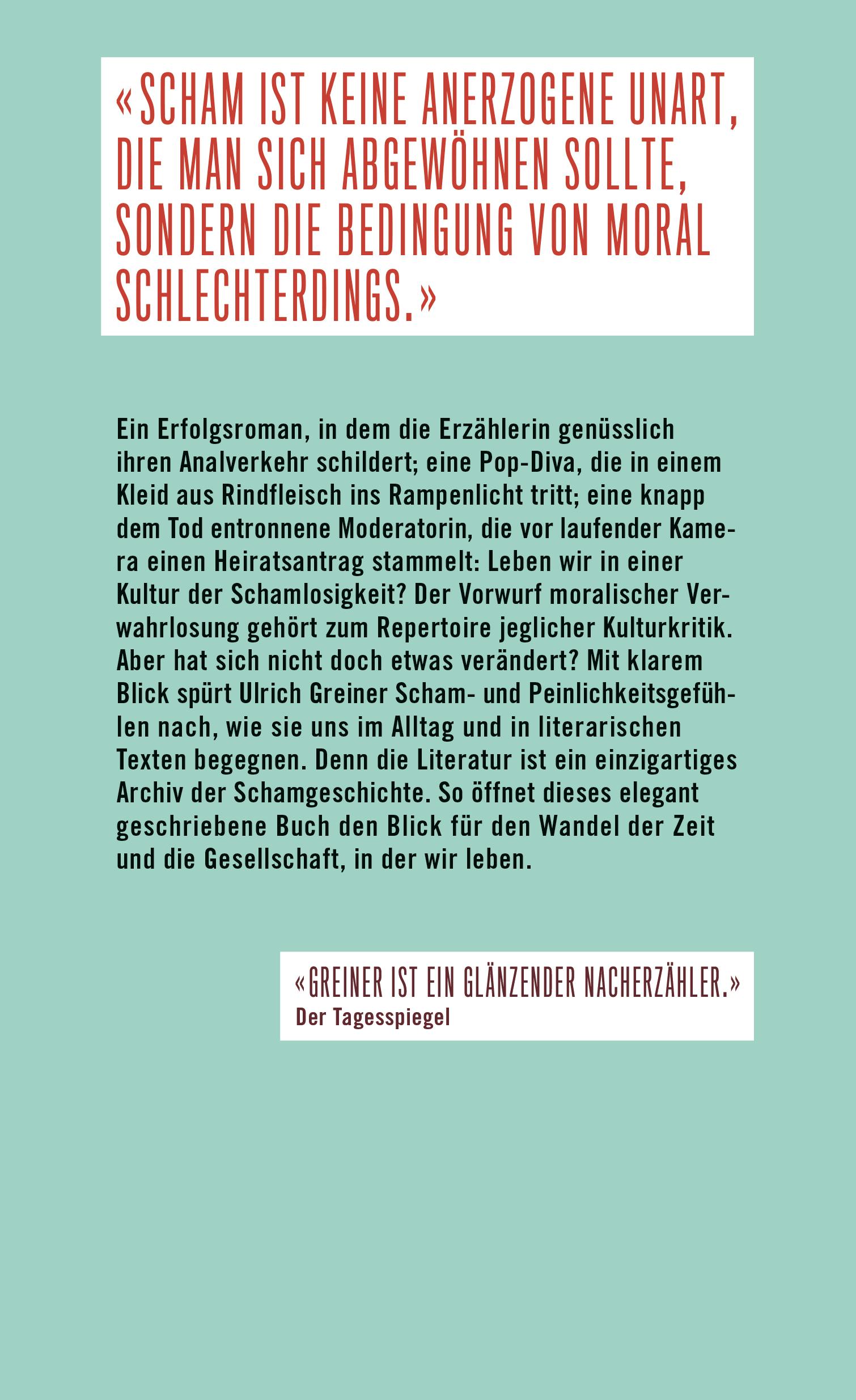 Rückseitencover Schamverlust