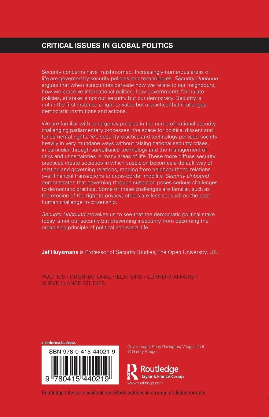 Rückseitencover Security Unbound