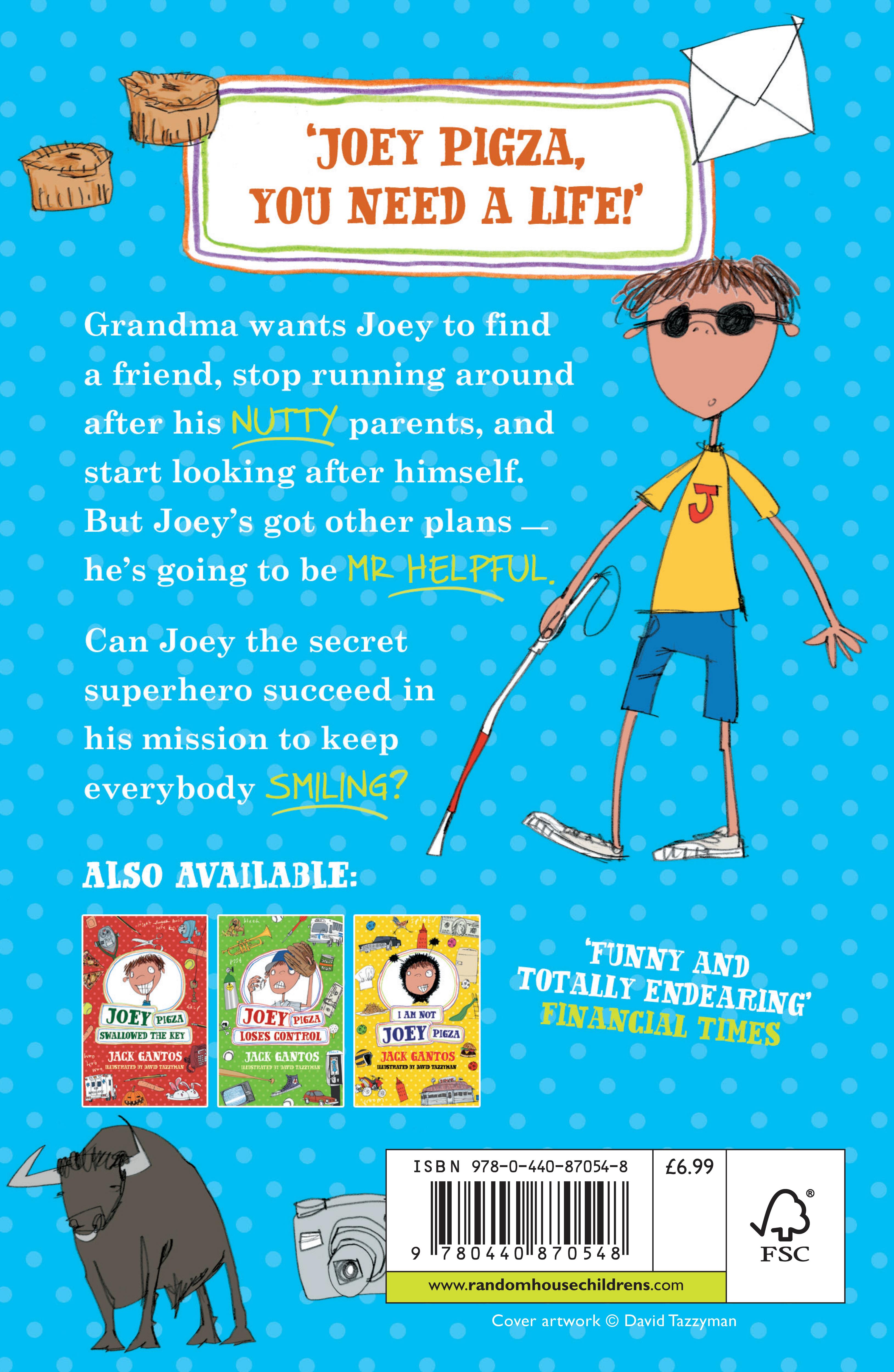 Rückseitencover What Would Joey Pigza Do?