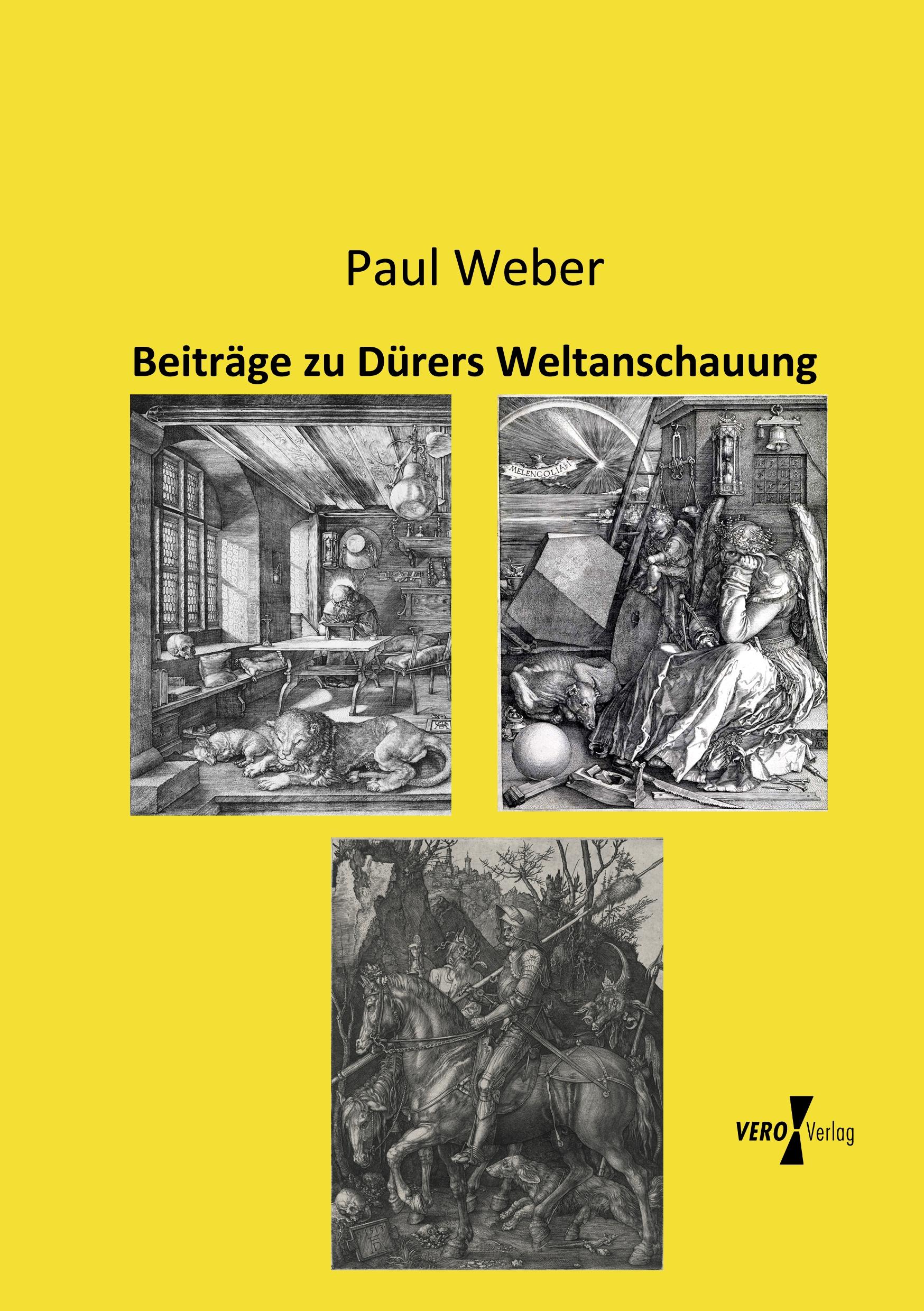 Vorderes Coverbild Beiträge zu Dürers Weltanschauung