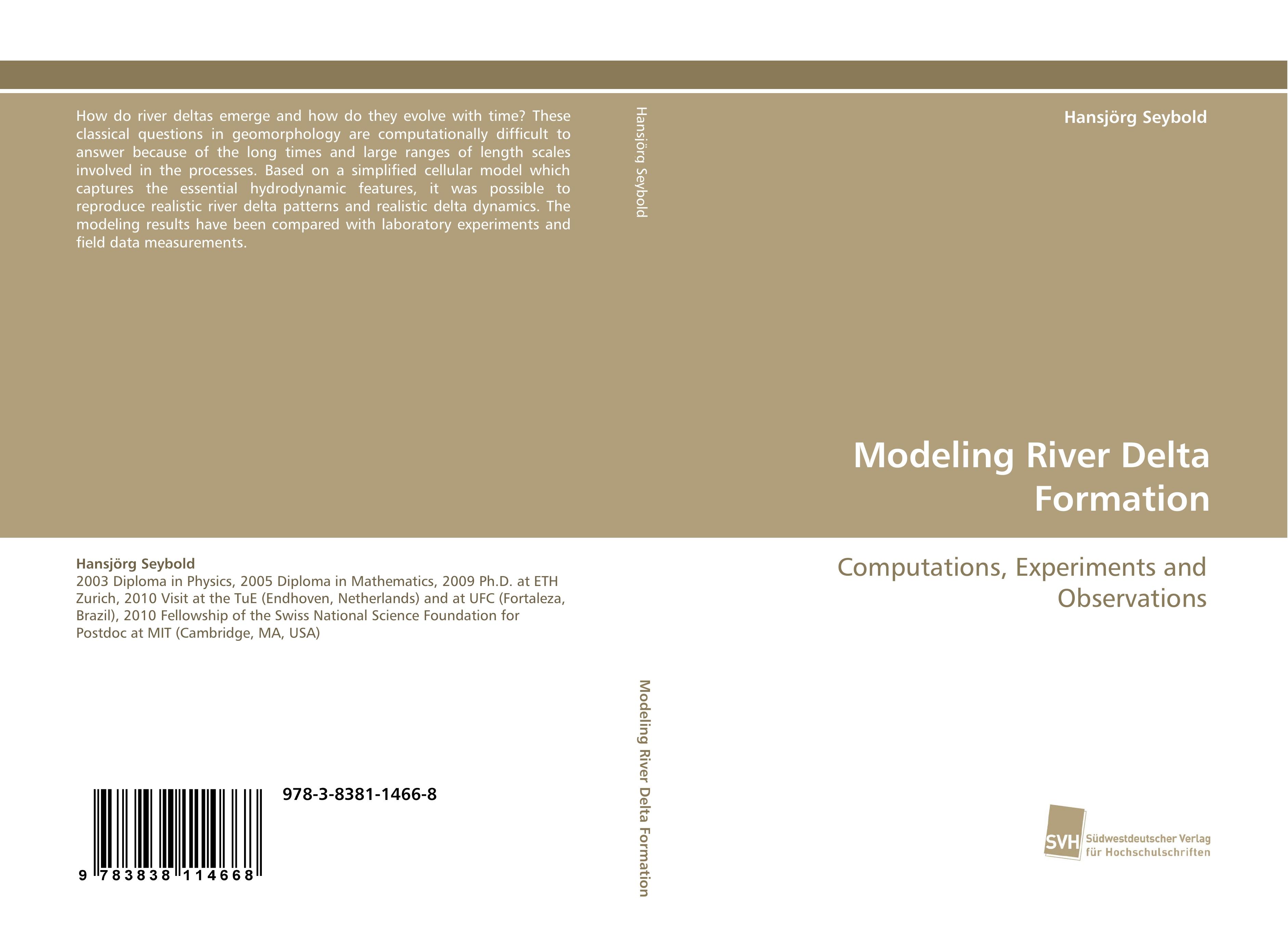 Vorderes Coverbild Modeling River Delta Formation
