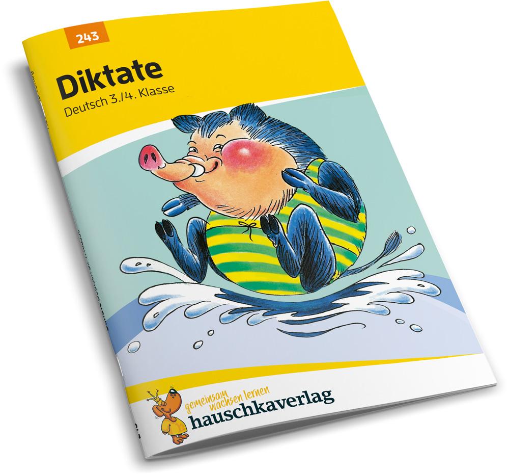 Beispielinhalt (Bild) Diktate Deutsch 3./4. Klasse
