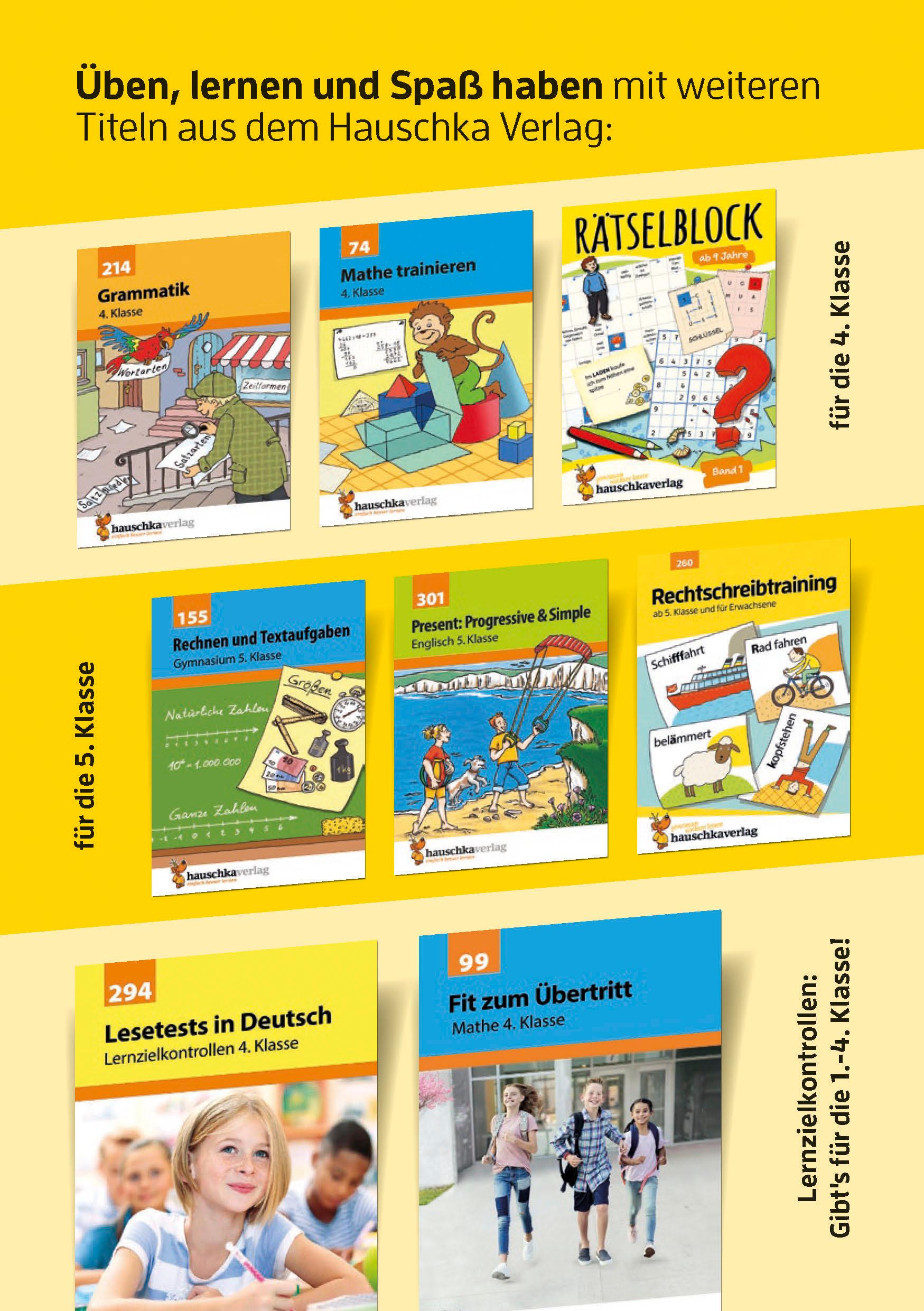 Beispielinhalt (Bild) Diktate Deutsch 3./4. Klasse