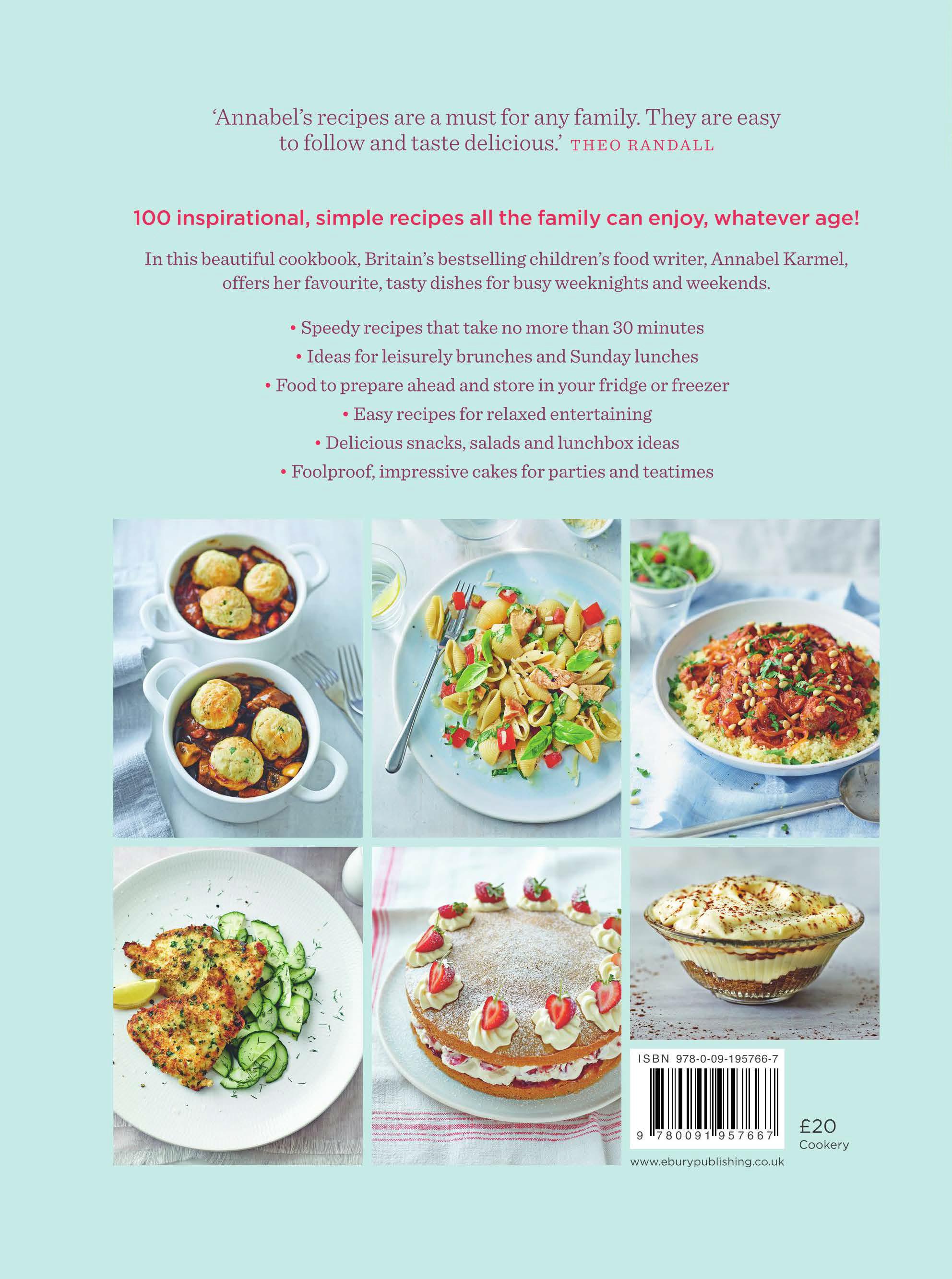 Rückseitencover Annabel's Family Cookbook