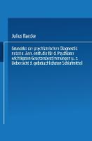Vorderes Coverbild Grundriss der psychiatrischen Diagnostik nebst einem Anhang enthaltend die für den Psychiater wichtigsten Gesetzesbestimmungen und eine Uebersicht der gebräuchlichsten Schlafmittel