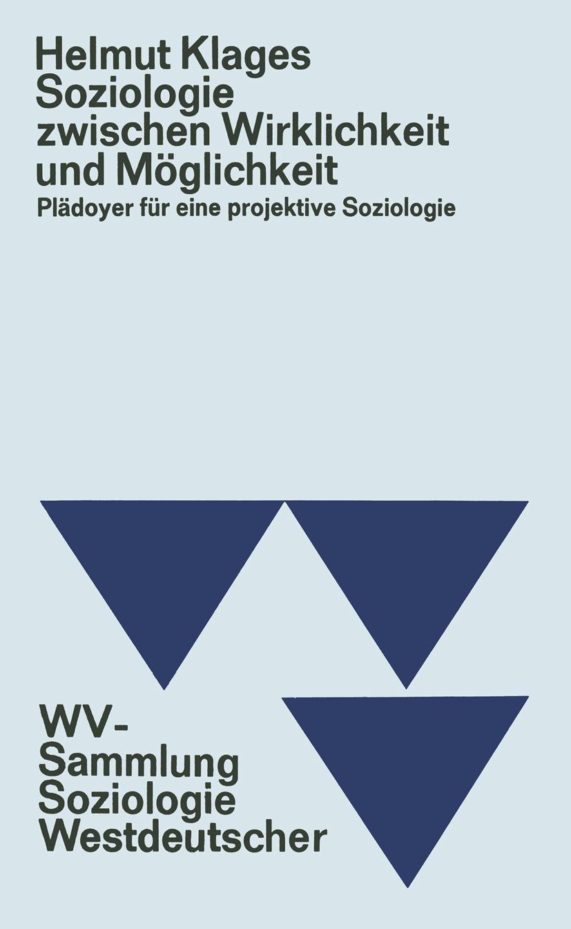 Vorderes Coverbild Soziologie zwischen Wirklichkeit und Möglichkeit