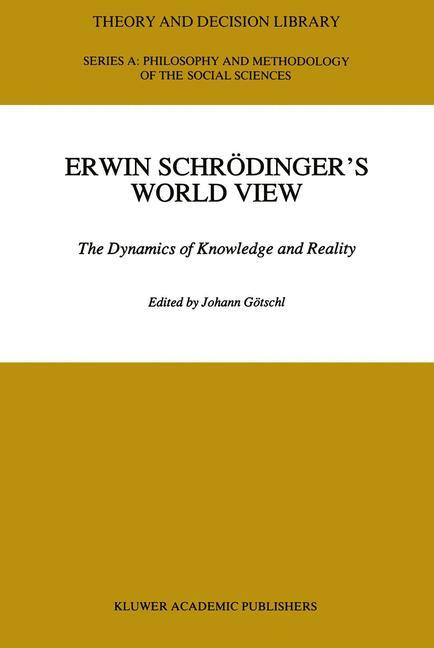 Vorderes Coverbild Erwin Schrödinger's World View