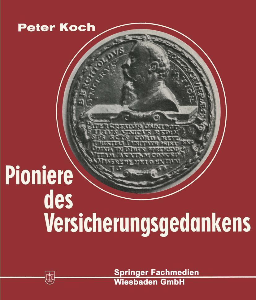 Vorderes Coverbild Pioniere des Versicherungsgedankens