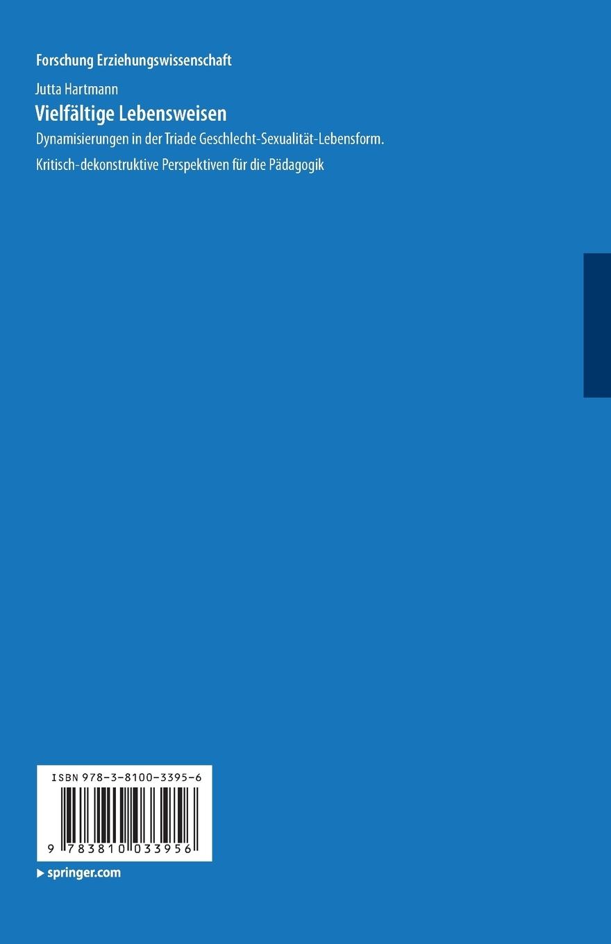 Rückseitencover vielfältige Lebensweisen