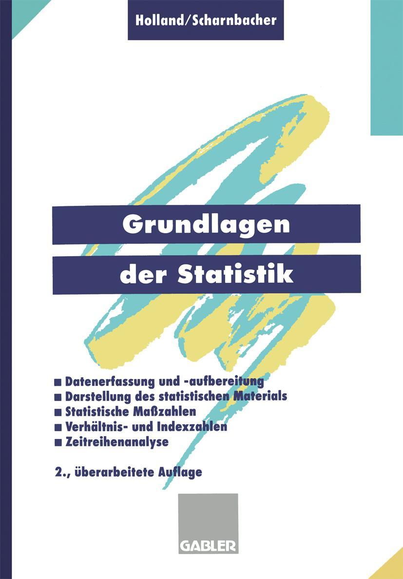 Vorderes Coverbild Grundlagen der Statistik
