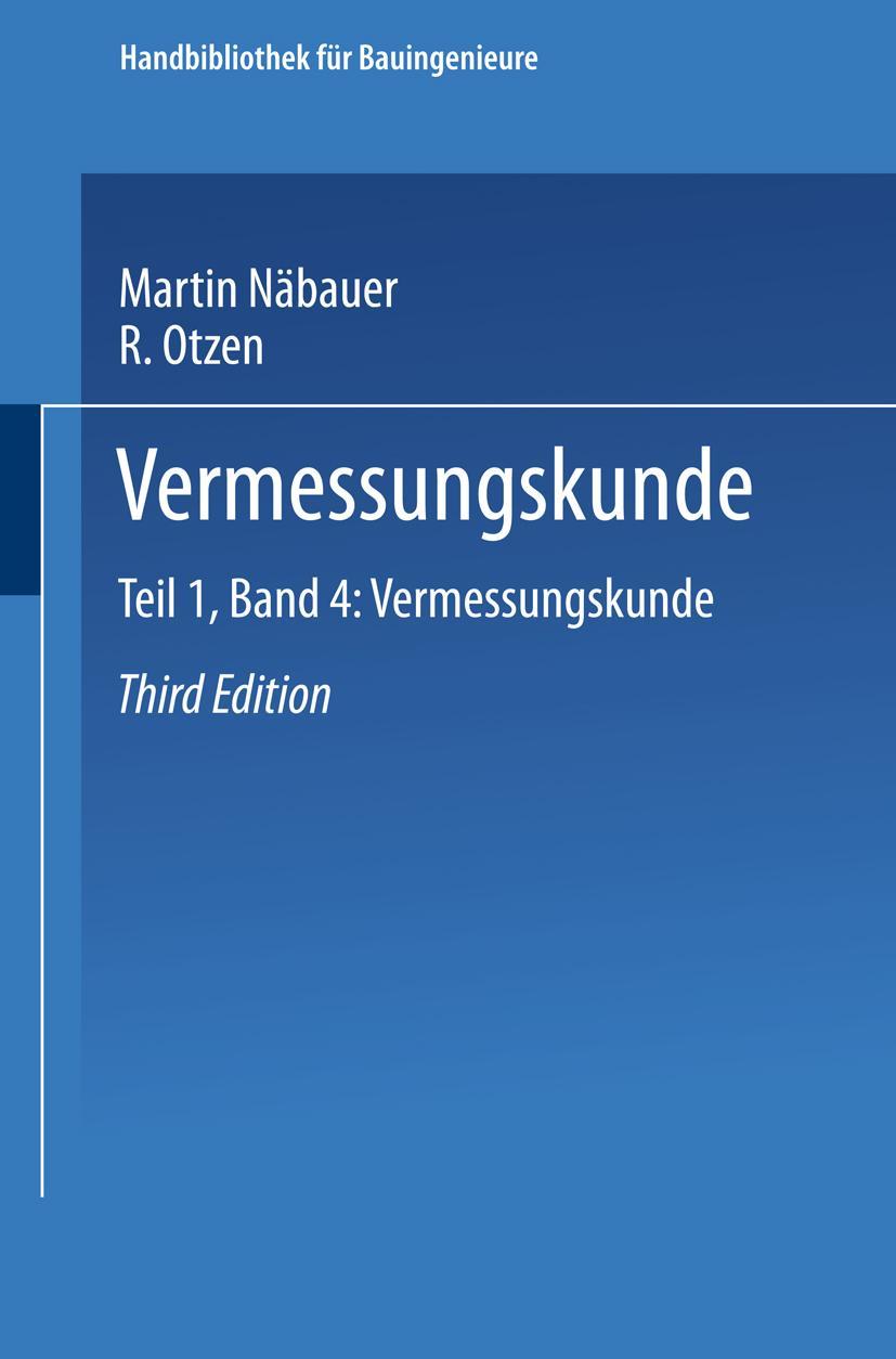 Vorderes Coverbild Vermessungskunde