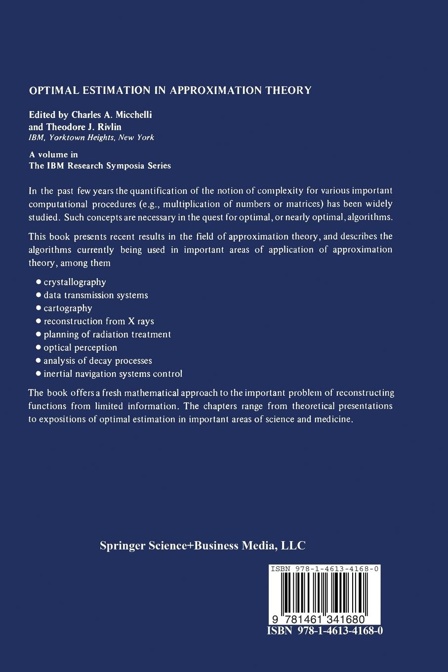 Rückseitencover Statistical Mechanics and Statistical Methods in Theory and Applications