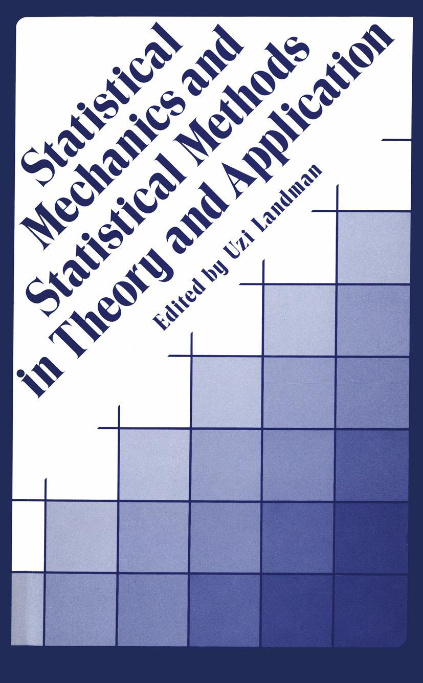 Vorderes Coverbild Statistical Mechanics and Statistical Methods in Theory and Applications