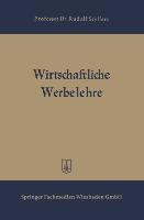 Vorderes Coverbild Wirtschaftliche Werbelehre