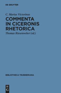 Vorderes Coverbild Commenta in Ciceronis Rhetorica