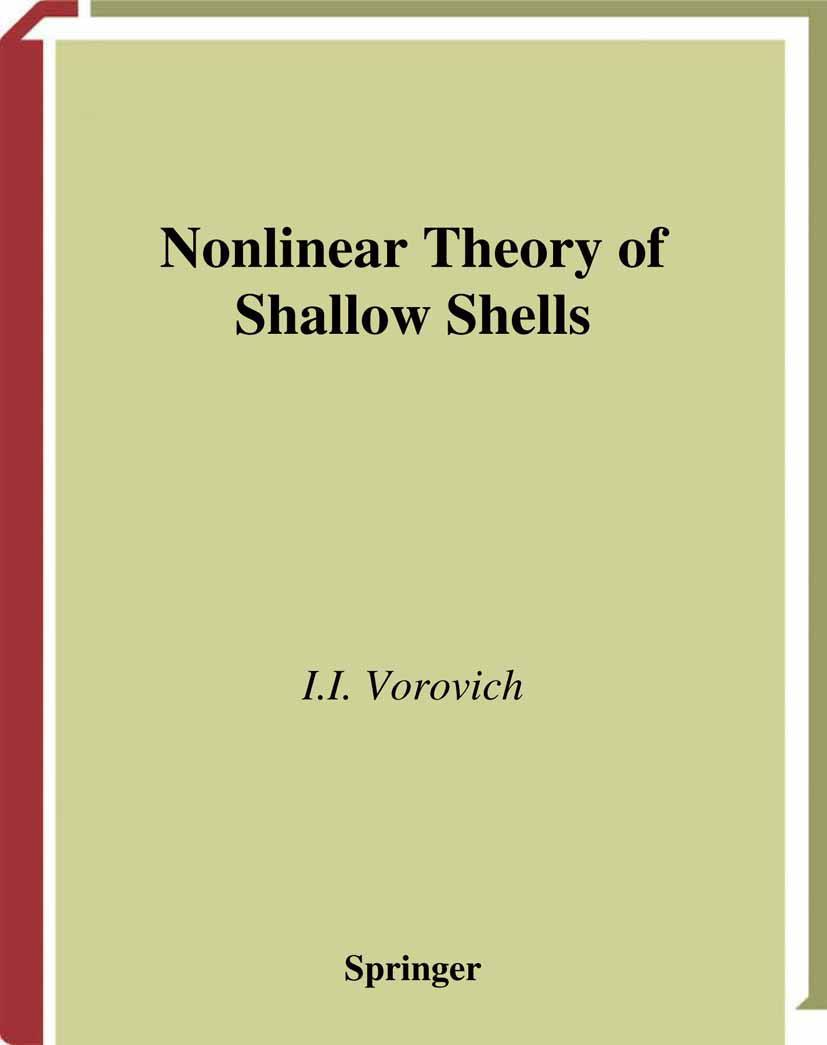 Vorderes Coverbild Nonlinear Theory of Shallow Shells