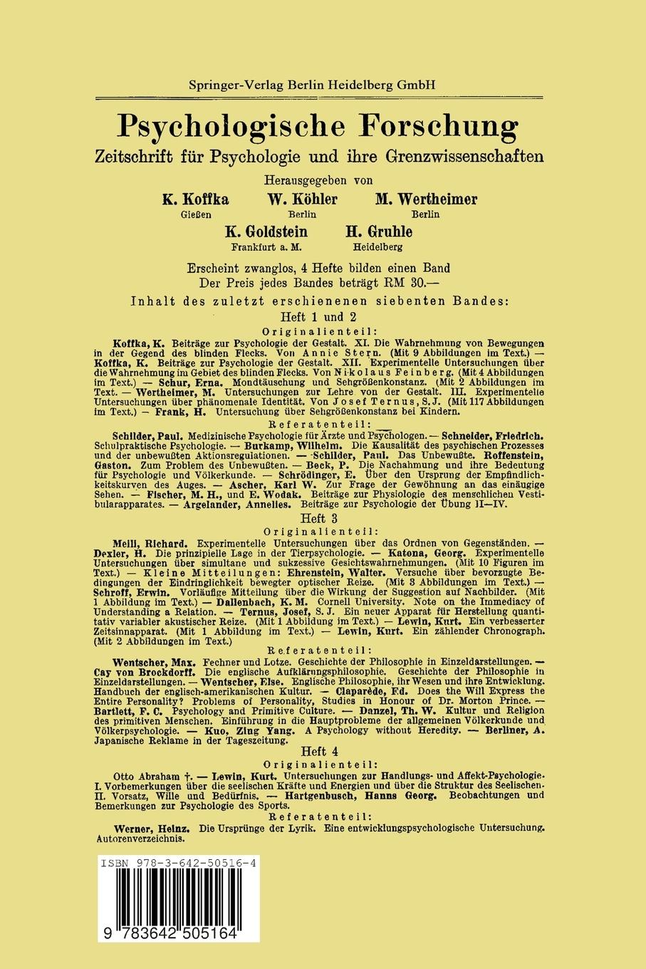 Rückseitencover Vorsatz Wille und Bedürfnis