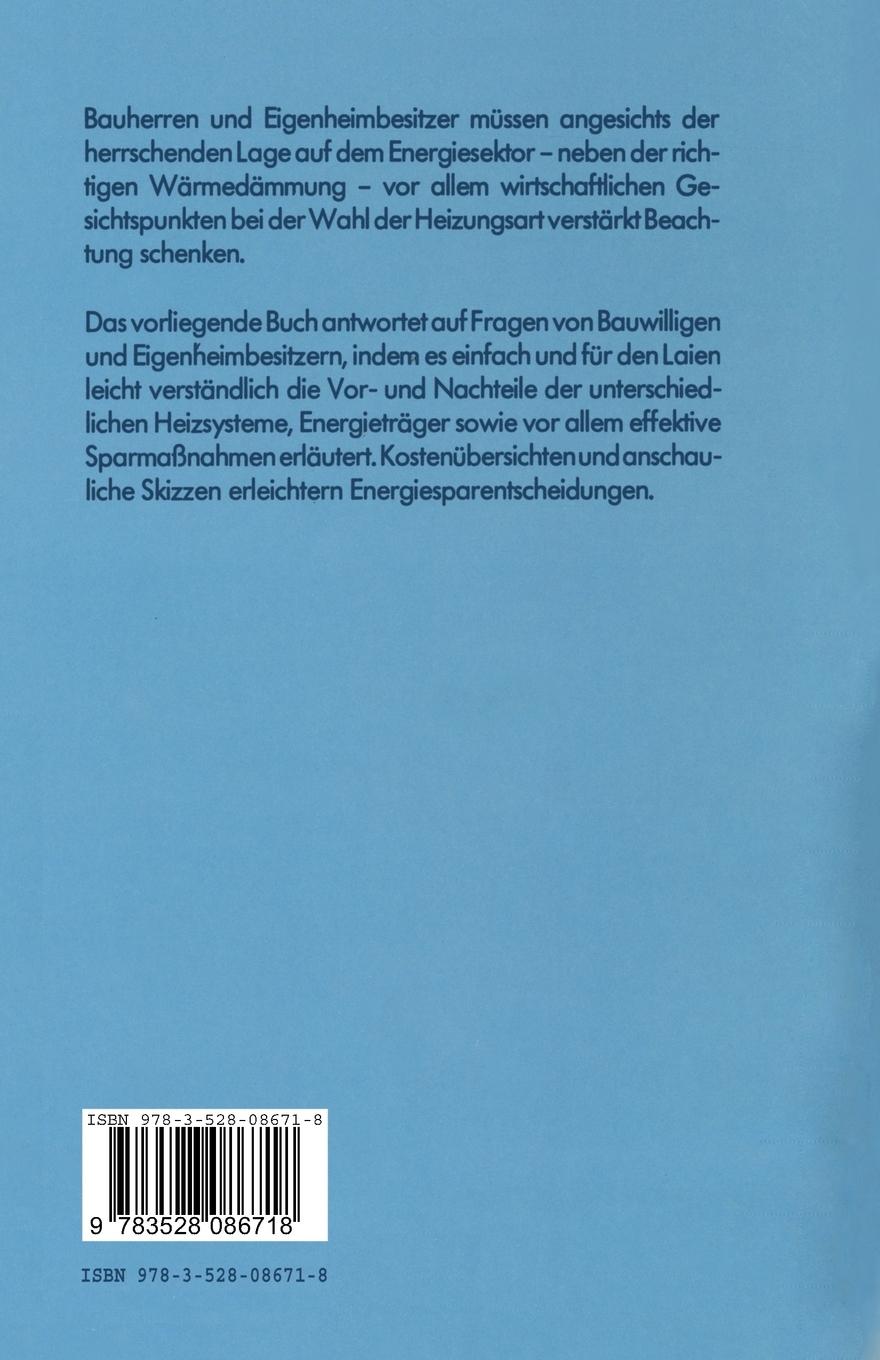Rückseitencover Ölkrisenprogramm für Hausbesitzer