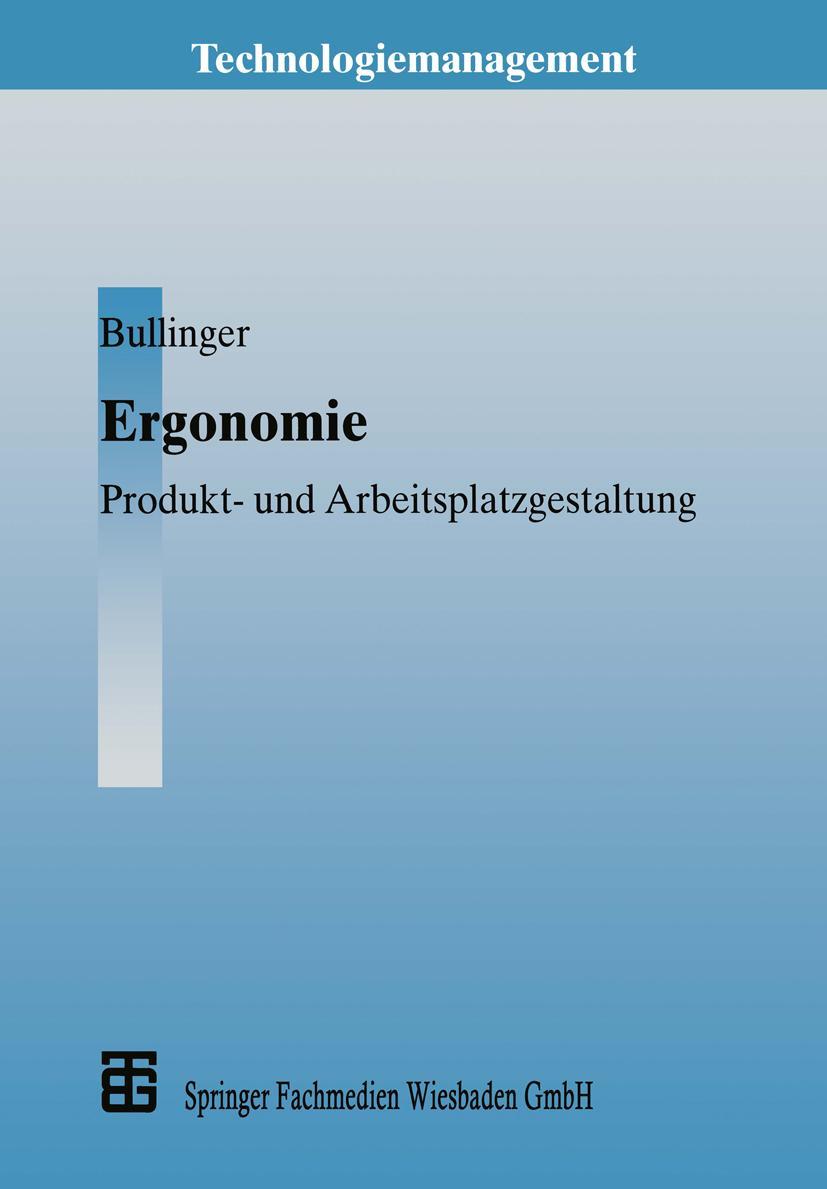 Vorderes Coverbild Ergonomie