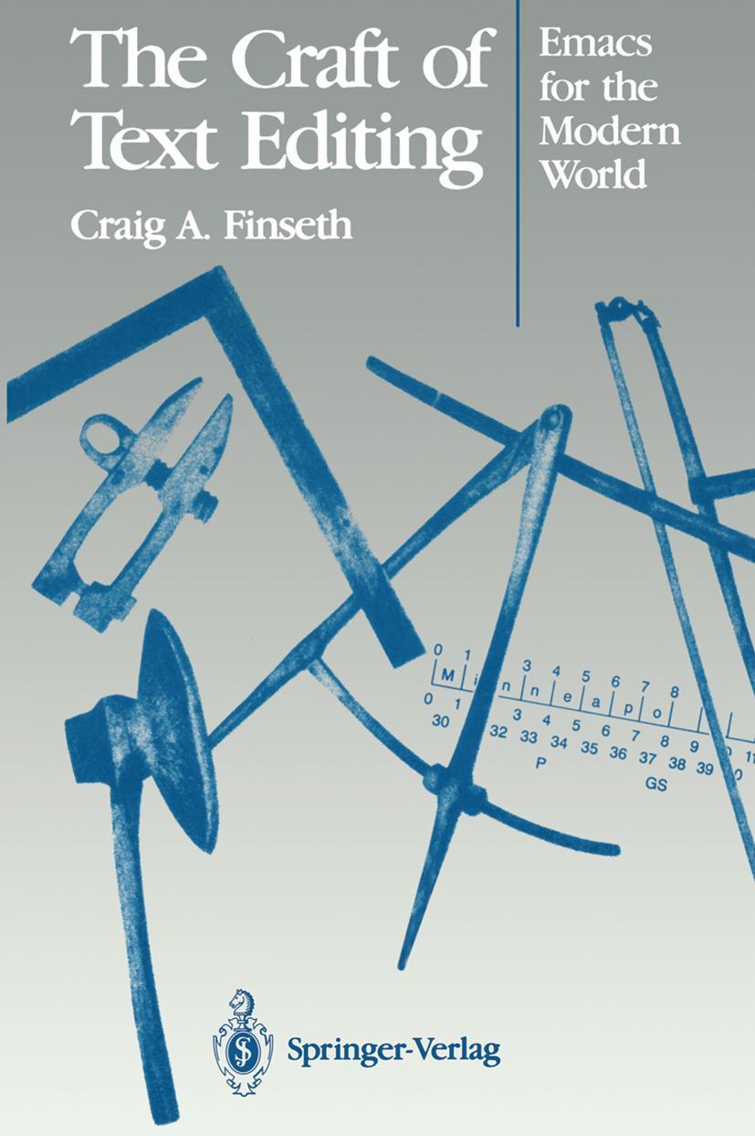 Vorderes Coverbild The Craft of Text Editing