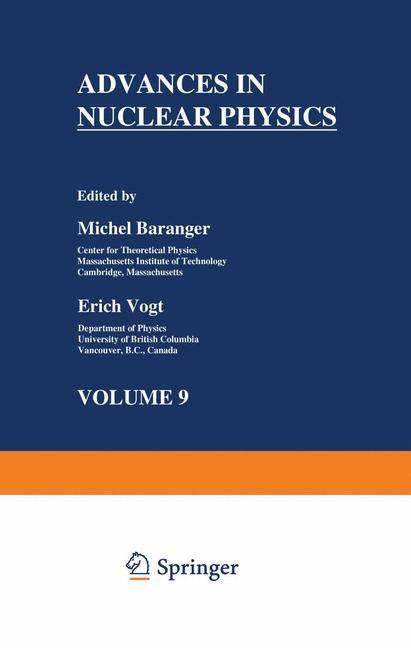 Vorderes Coverbild Advances in Nuclear Physics