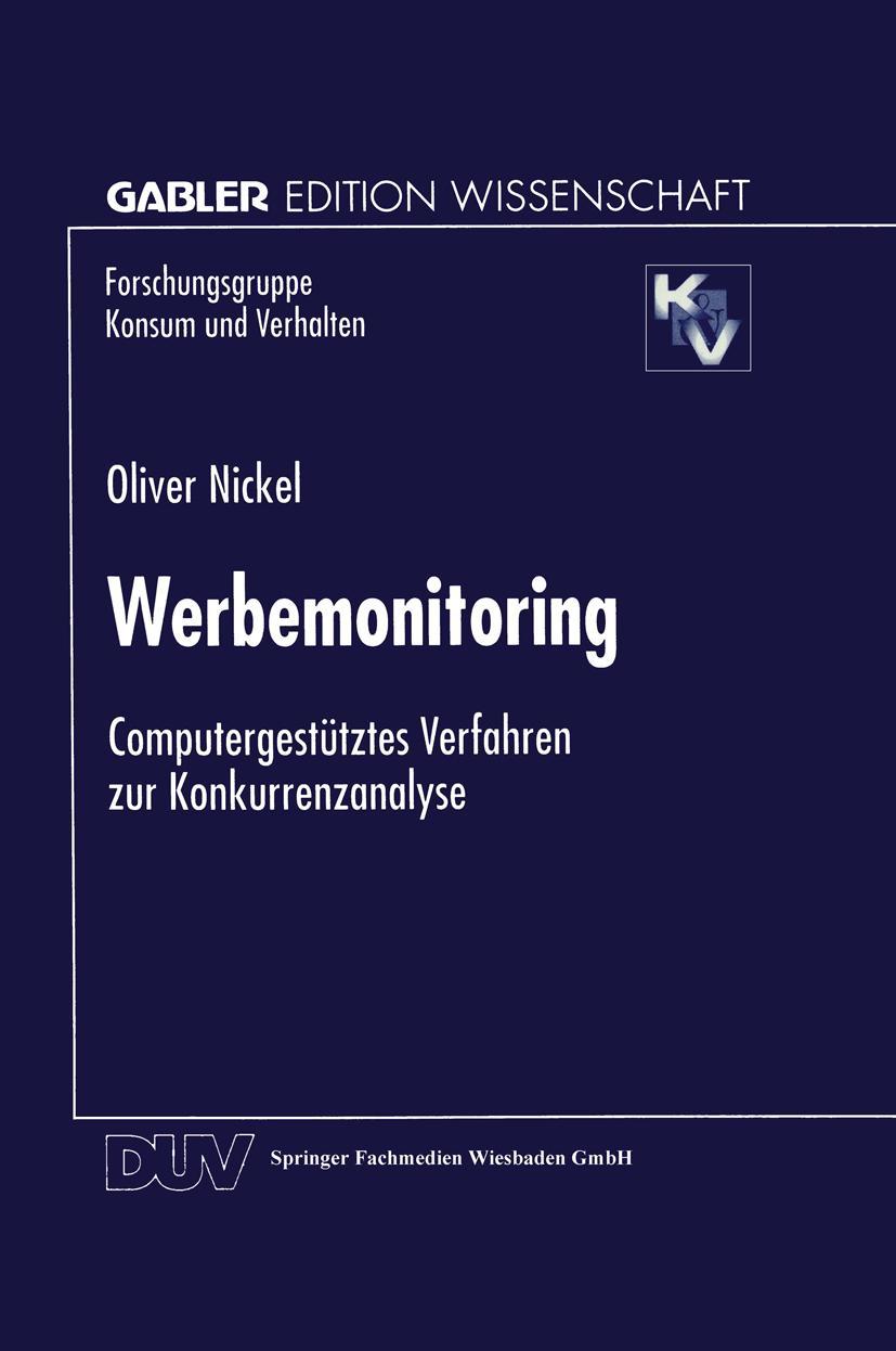 Vorderes Coverbild Werbemonitoring