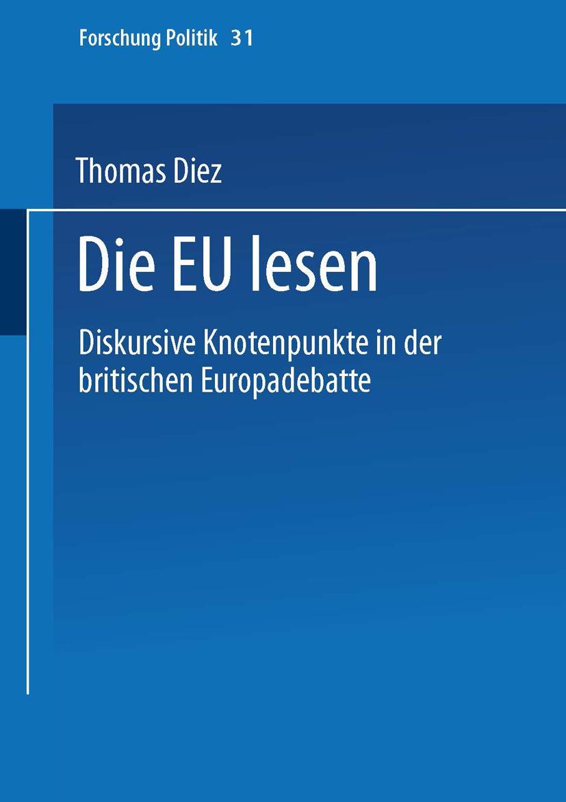 Vorderes Coverbild Die EU lesen