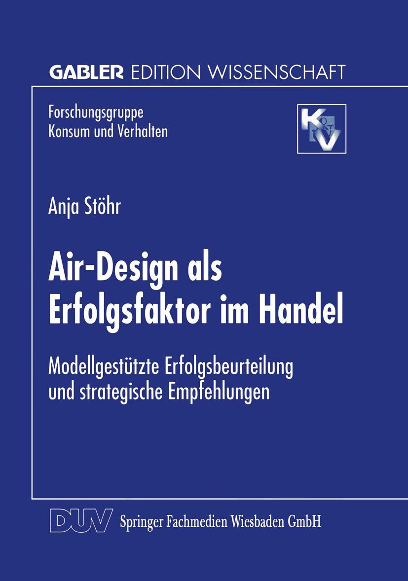 Vorderes Coverbild Air-Design als Erfolgsfaktor im Handel