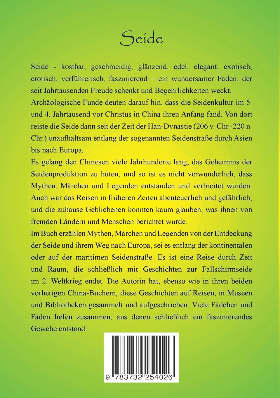 Rückseitencover Seide