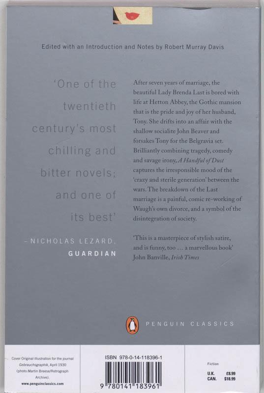 Rückseitencover A Handful of Dust