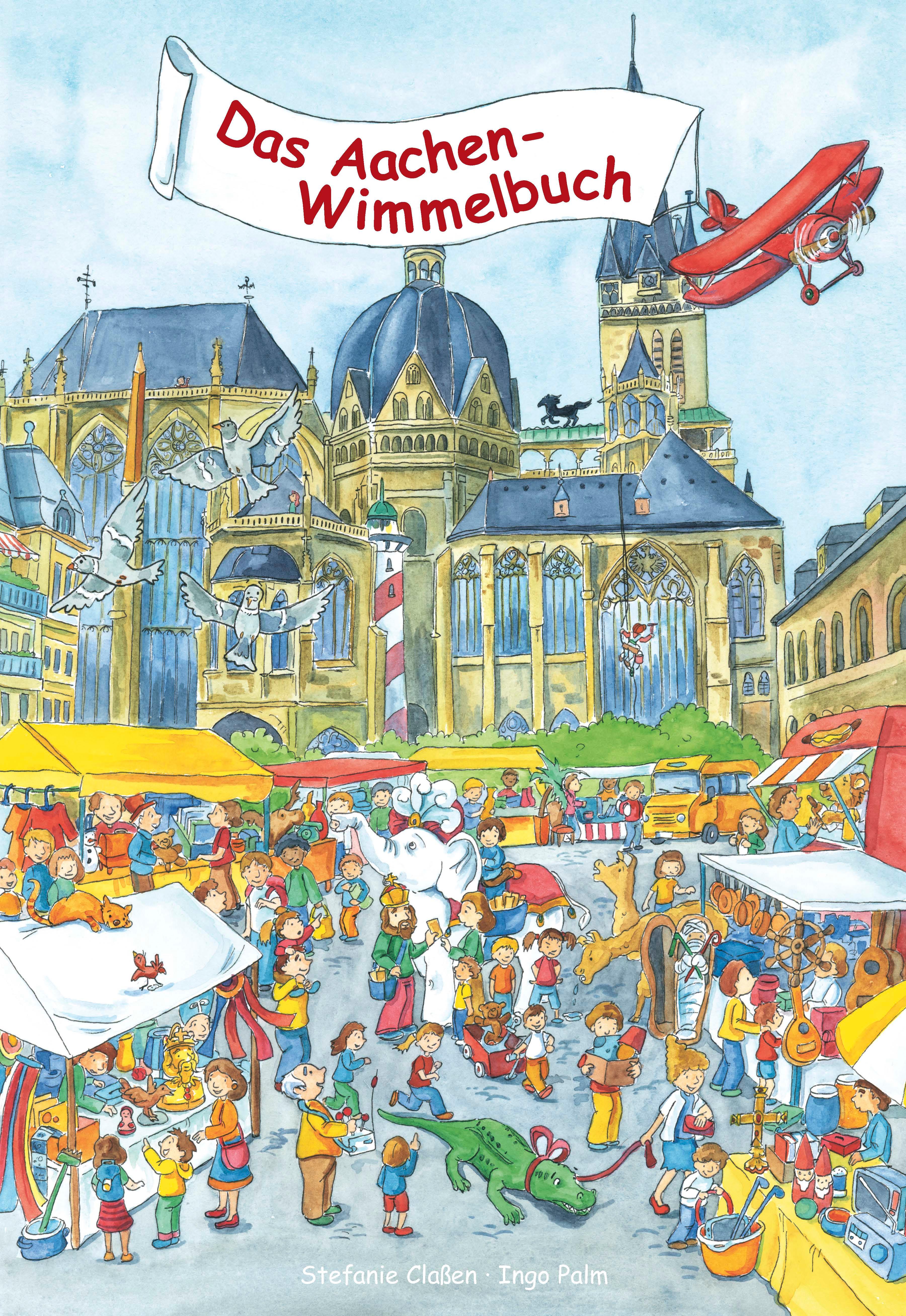 Vorderes Coverbild Das Aachen-Wimmelbuch