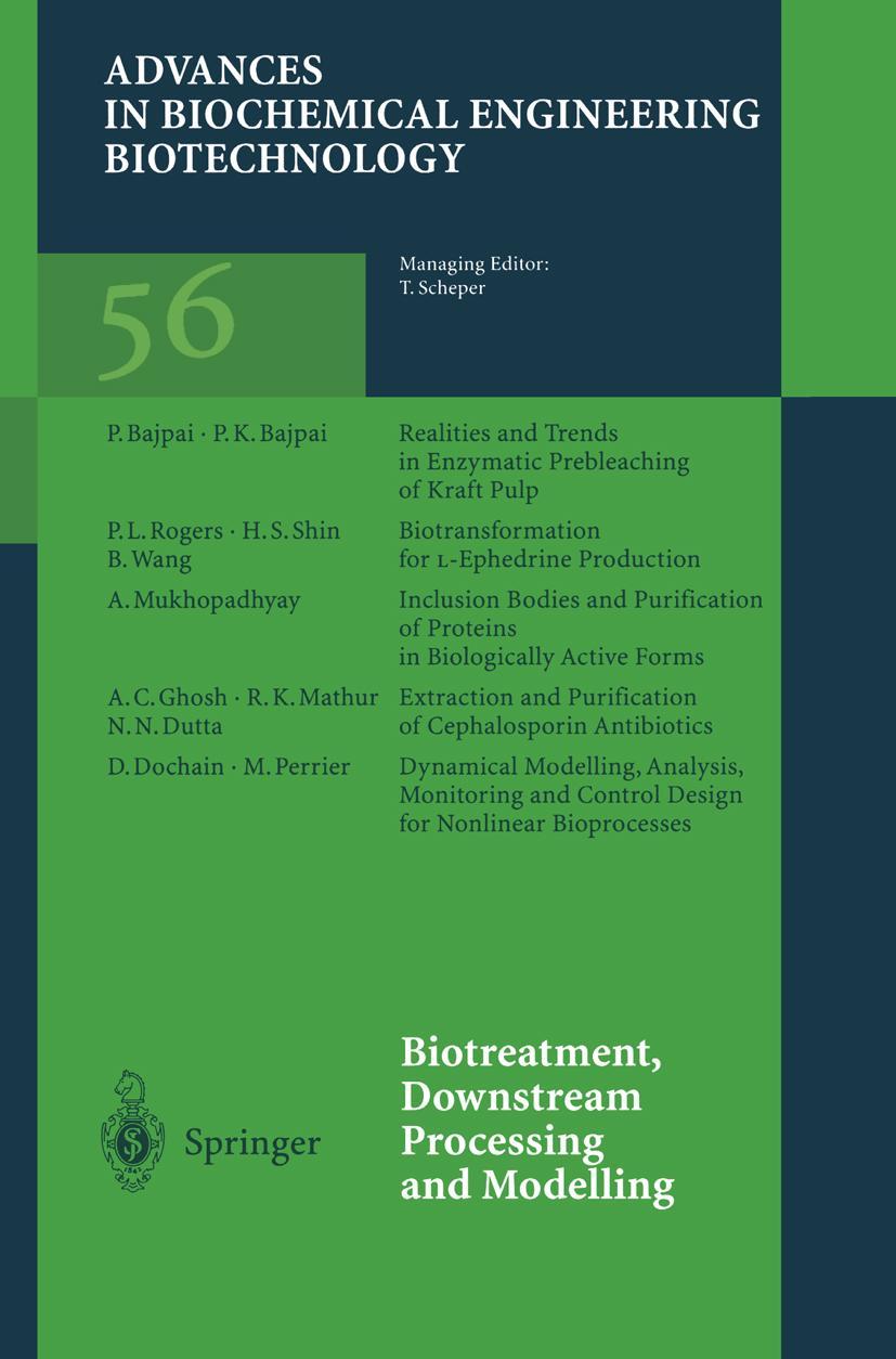 Vorderes Coverbild Biotreatment, Downstream Processing and Modelling