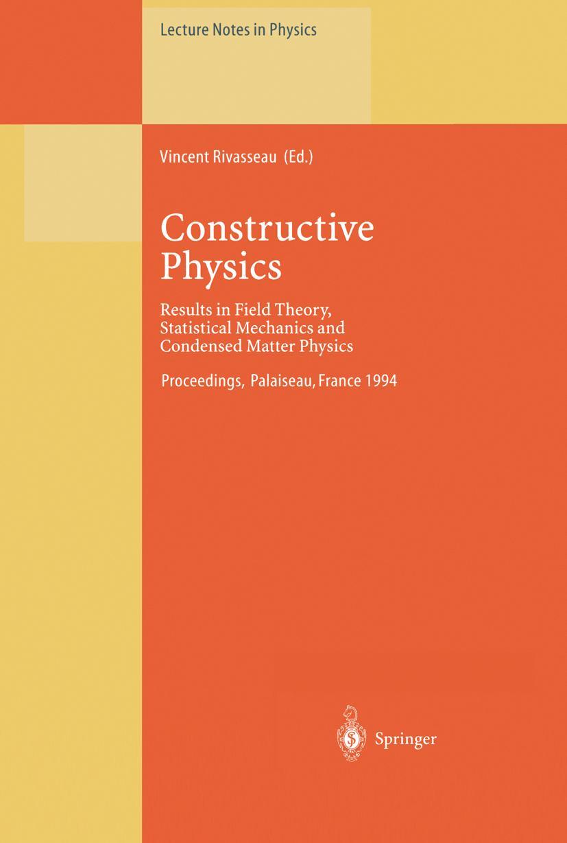 Vorderes Coverbild Constructive Physics