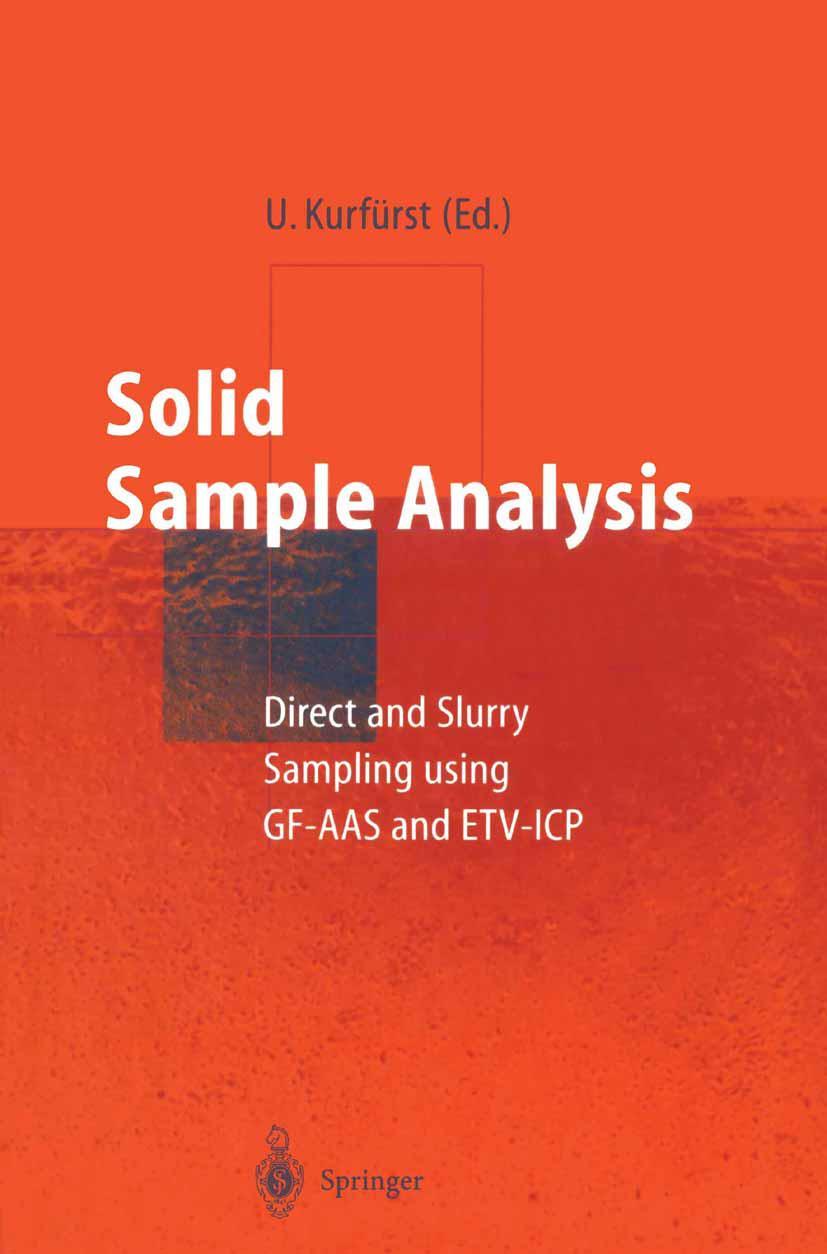 Vorderes Coverbild Solid Sample Analysis
