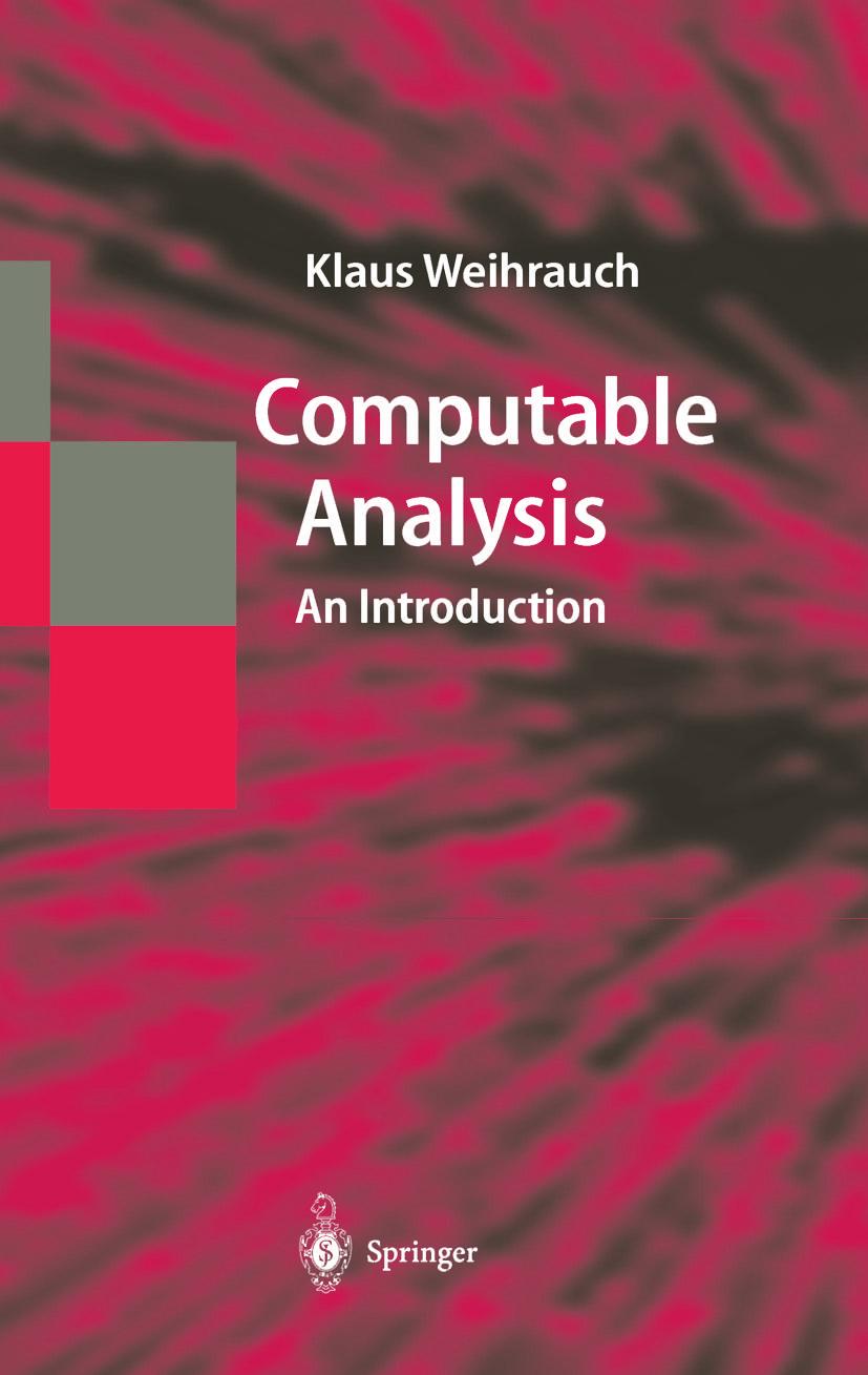 Vorderes Coverbild Computable Analysis